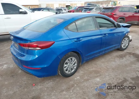 2018 Hyundai Elantra Se z USA, uszkodzony, nr VIN KMHD74LFXJU574941